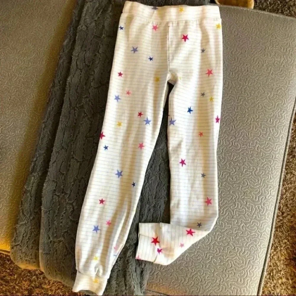 Joules Pajama Bottom Pants Stripes and Stars: 7/8y
